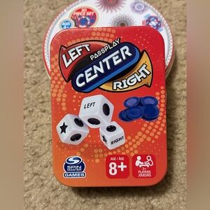 NWT Left, Center, Right Passplay - 3+ players